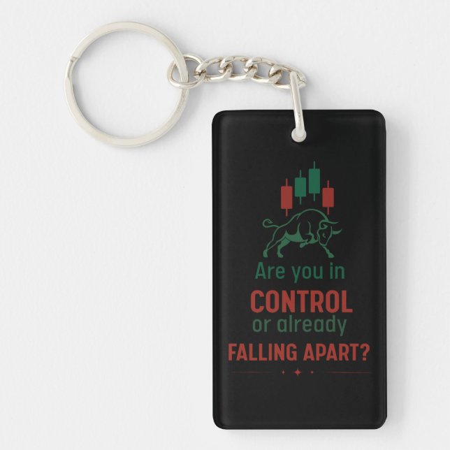 Llavero ¿Está usted en control? – Disciplina del comercian (Frente)
