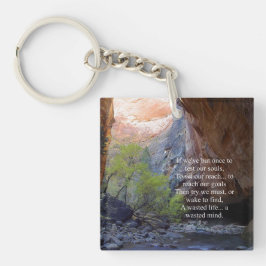 Llavero Establecimiento de objetivos Inspiradores