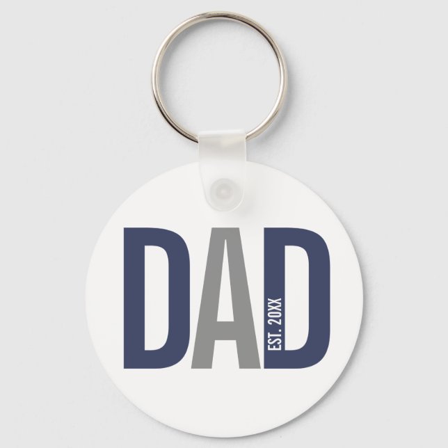 Llavero Establecimiento de un padre moderno con personalid (Anverso)