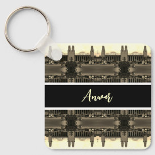 Llavero Estación central de ferrocarril de Bagdad Irak ant