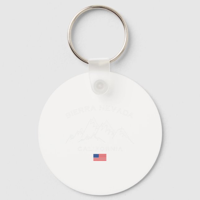 Llavero Estación de esquí de Sierra Nevada California (Anverso)