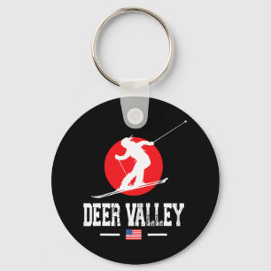 Llavero Estación De Esquí Deer Valley Usa Rocky Mountains 