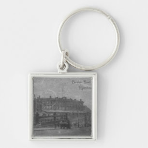 Llavero Estación del camino de Londres, Manchester, c.191