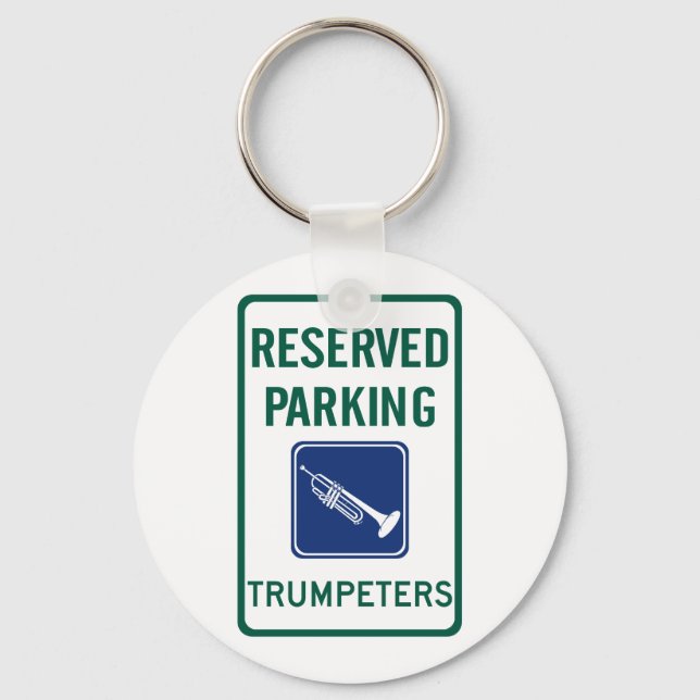 Llavero Estacionamiento de Trumpeters (Anverso)