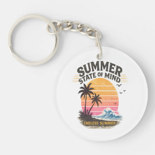 Llavero Estado de ánimo de verano vintage