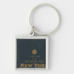 Llavero Estado de Atlas Nueva York