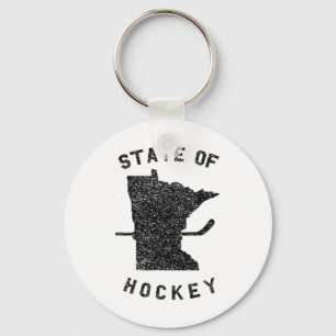 Llavero Estado De Hockey Minnesota
