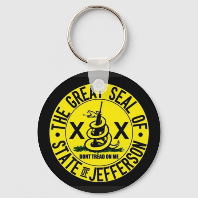 Llavero Estado de Jefferson (Anverso)