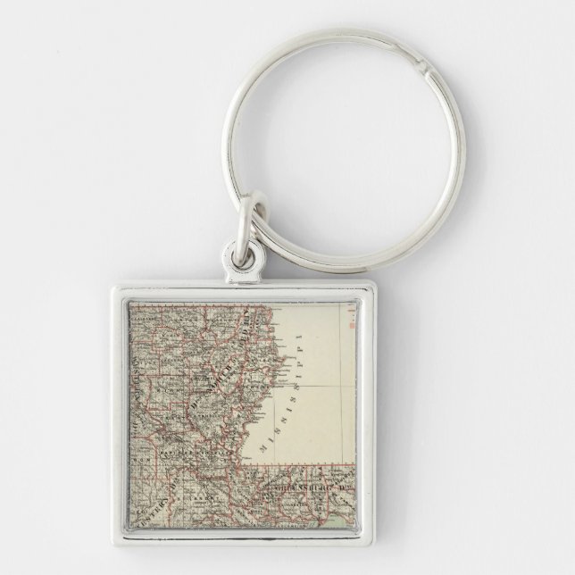 Llavero Estado de Luisiana (Frente)