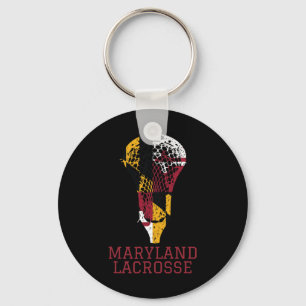 Llavero Estado De Maryland Bandera Lacrosse Team Player La