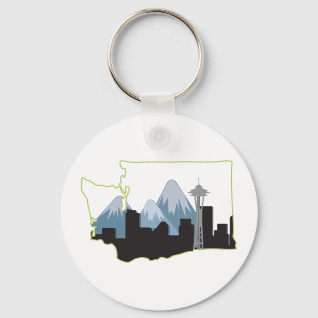 Llavero Estado de Washington (Anverso)