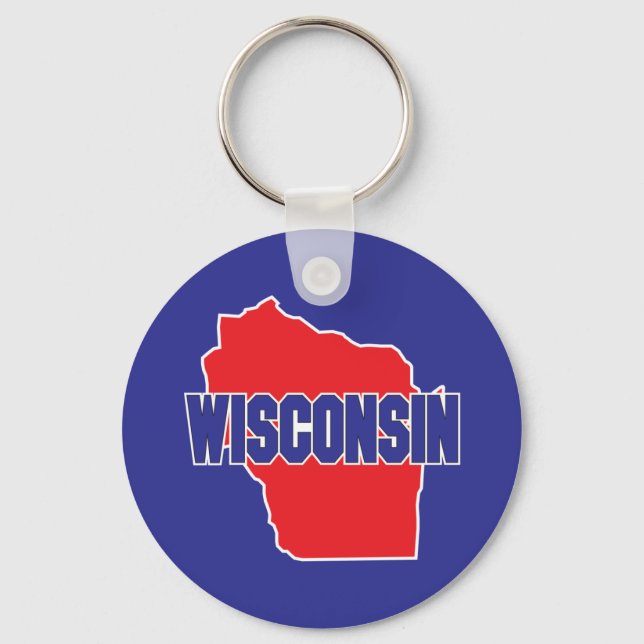 Llavero Estado de Wisconsin (Anverso)