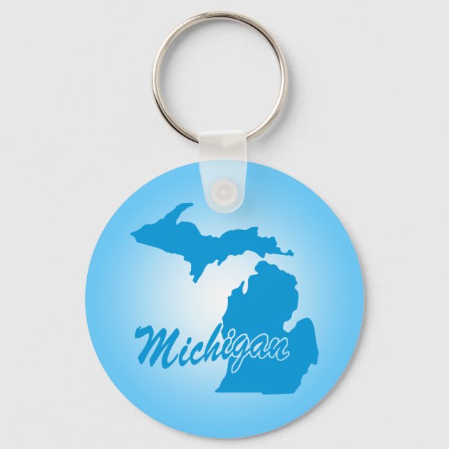 Llavero Estado Michigan (Anverso)