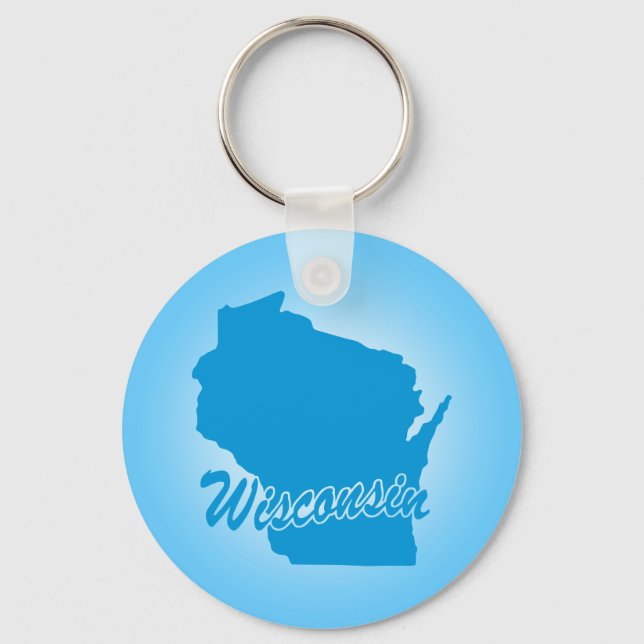 Llavero Estado Wisconsin (Anverso)