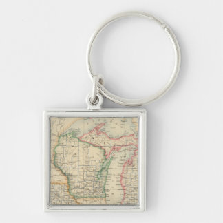 Llavero Estados de Michigan, Wisconsin e Iowa