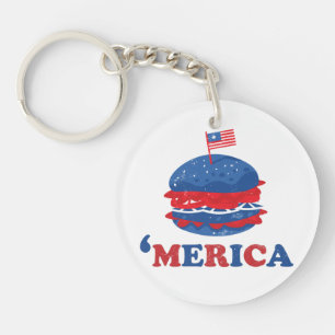 Llavero Estados Unidos 4 De Julio