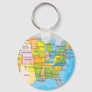 Llavero Estados Unidos de América