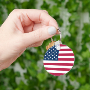 Llavero Estados Unidos de América bandera patriótica USA