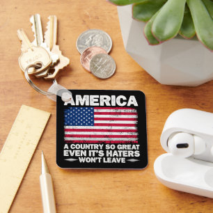 Llavero Estados Unidos Un País Tan Grande Como La Bandera 