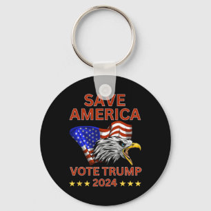 Llavero Estados Unidos vota a Trump 2024 Nosotros, el pueb