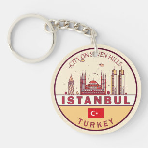 Llavero Estambul Turquía: Emblema de la línea aérea