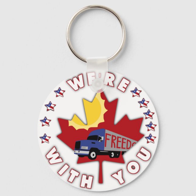 LLAVERO ESTAMOS CON USTED KEYCHAIN (Anverso)