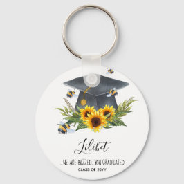 Llavero ¡Estamos SORPRENDIDOS! ABEJAS personalizadas GRADU