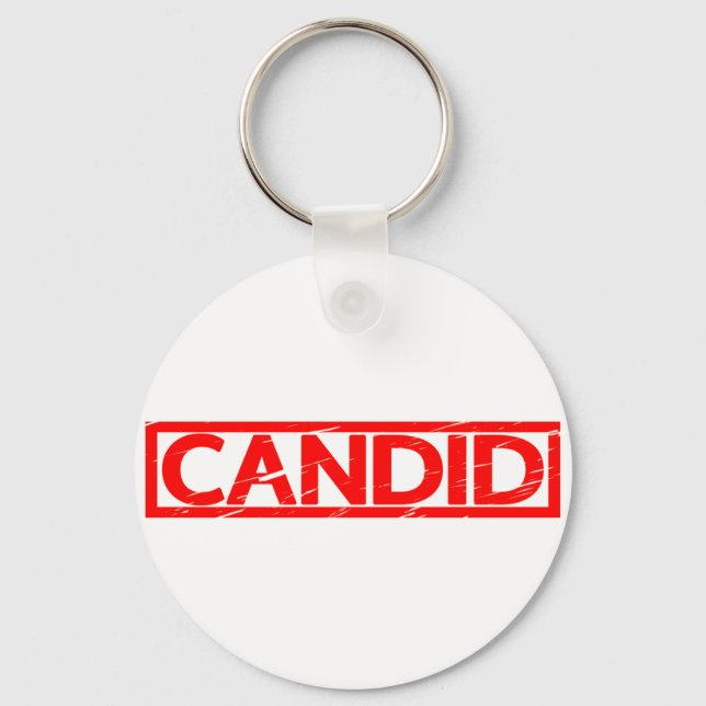 Llavero Estampación de Candid (Anverso)