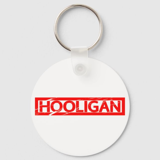 Llavero Estampación de Hooligan (Anverso)