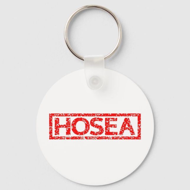 Llavero Estampación de Hosea (Anverso)