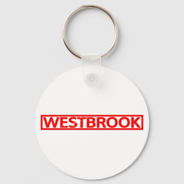 Llavero Estampación de Westbrook (Anverso)