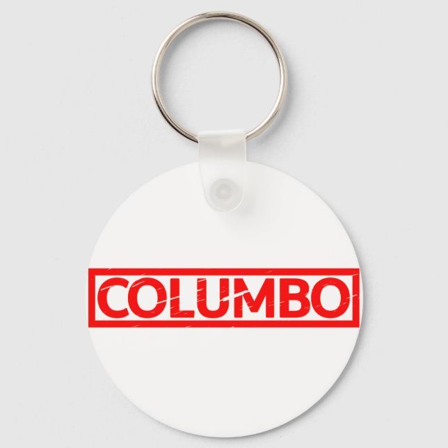 Llavero Estampado de Columbo (Anverso)
