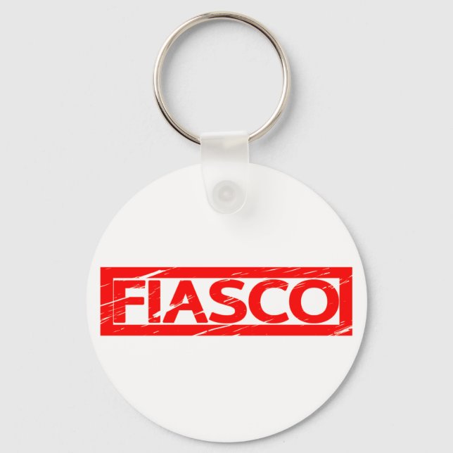 Llavero Estampado de fiasco (Anverso)