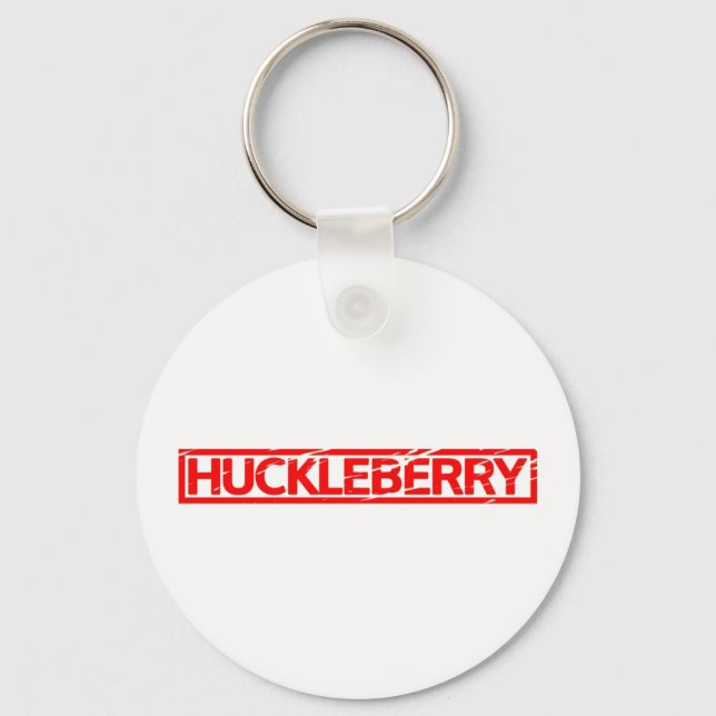 Llavero Estampado de Huckleberry (Anverso)