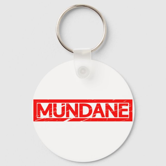 Llavero Estampado de Mundane (Anverso)