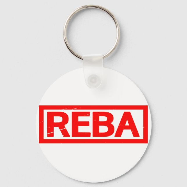 Llavero Estampado de Reba (Anverso)