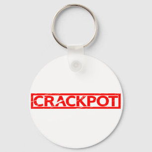 Llavero Estampilla de crackpot