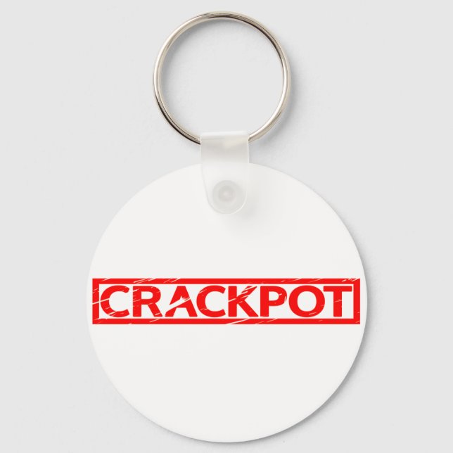 Llavero Estampilla de crackpot (Anverso)