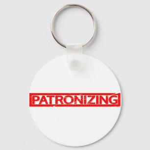 Llavero Estampilla de patronización