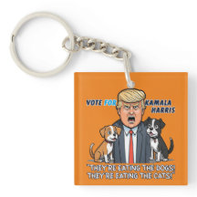 Están comiendo a los perros, es gracioso que Trump