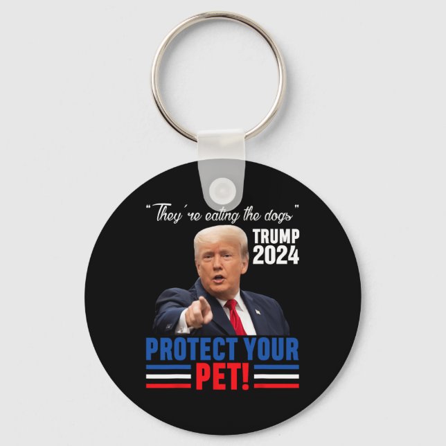 Llavero Están Comiendo A Los Perros Trump 2025 Debyte Prot (Anverso)