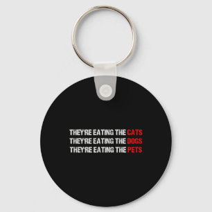 Llavero Están comiendo los perros - Están comiendo los gat