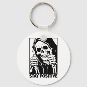 Llavero Estancia Motivadora Positiva Skeleton Grim Reaper