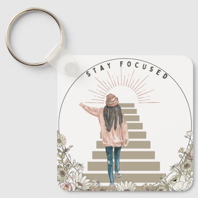 Llavero Estar centrado (Anverso)