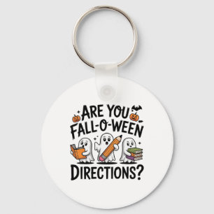 Llavero ¿Estás cayendo O Ween direcciones Halloween profes