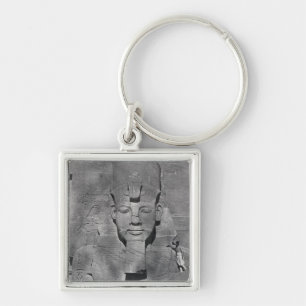 Llavero Estatua colosal de Ramesses II en Abu Simbel, 1850