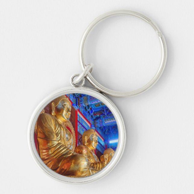 Llavero Estatua de la imagen de Buda de China en Tailandia (Frente)