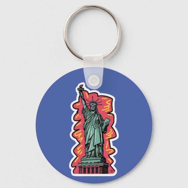 Llavero Estatua de la Libertad (Anverso)