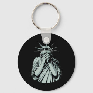 Llavero Estatua de la Libertad América triste