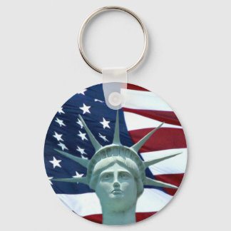 Llavero Estatua de la Libertad Bandera Americana